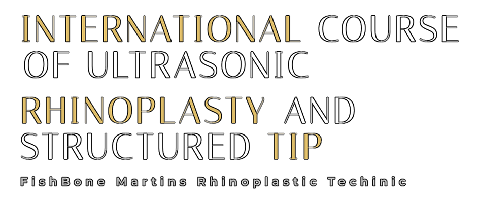 INTERNATIONAL COURSE OF ULTRASONIC RHINOPLASTY AND STRUCTURED TIP
